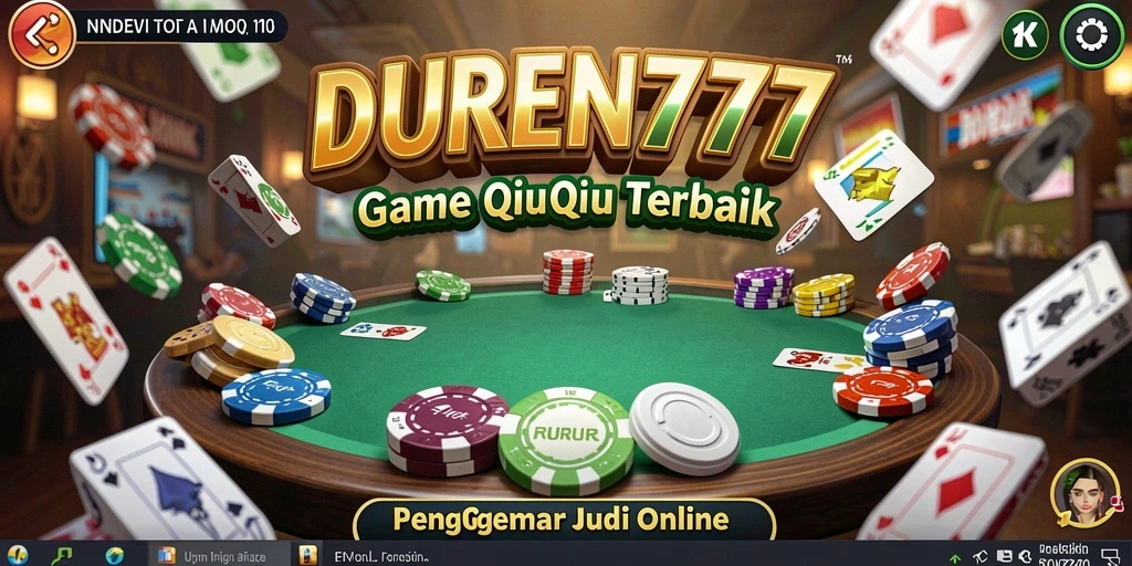 Gameplay seru di DUREN777 saat bermain QiuQiu.