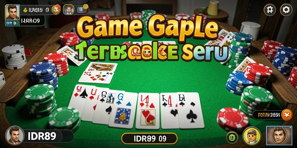 Tampilan gameplay IDR89 yang menarik dan seru saat bermain Gaple.