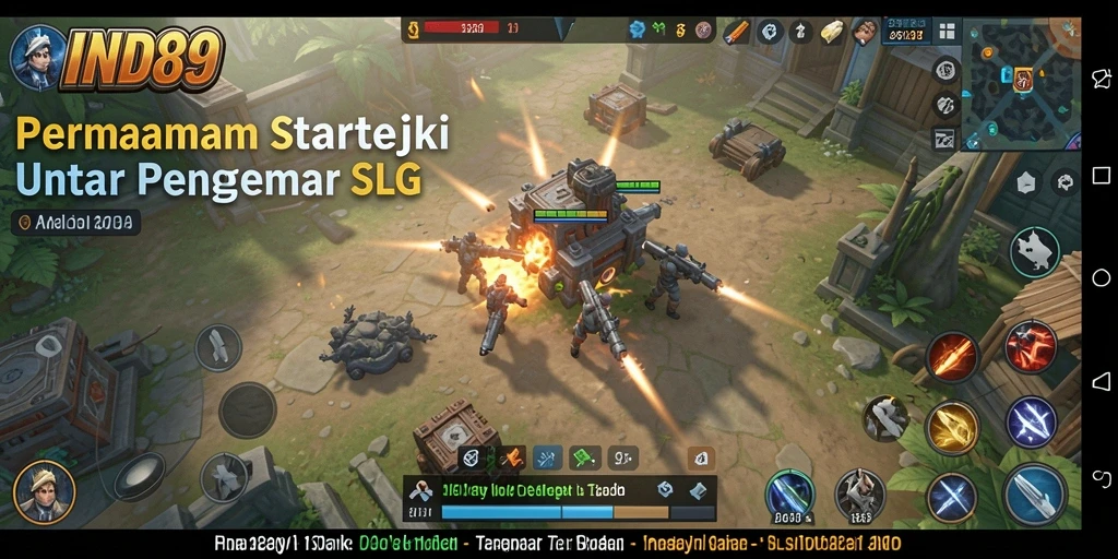 Tangkapan layar menunjukkan gameplay strategis dari IND89 yang menarik.