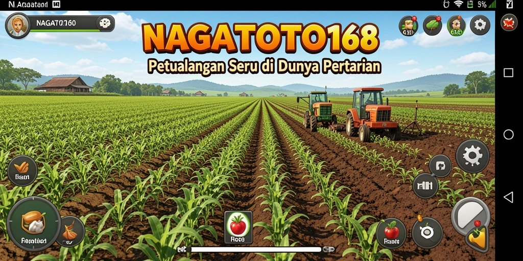 Tampilan gameplay seru di dunia pertanian NAGATOTO168.