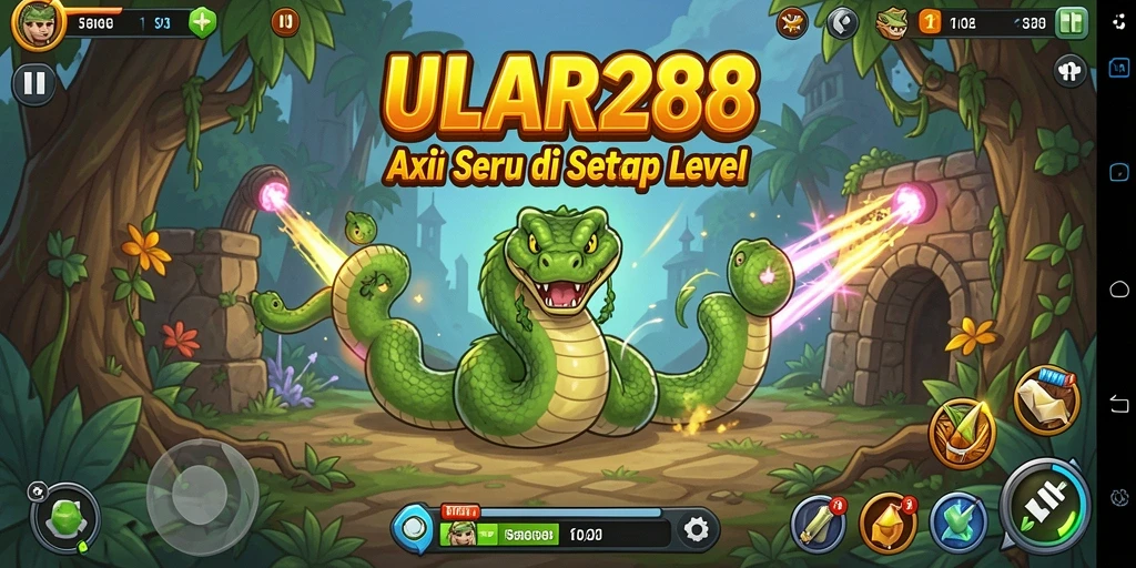 Screenshot ULAR288 menunjukkan gameplay seru dengan aksi mendebarkan.