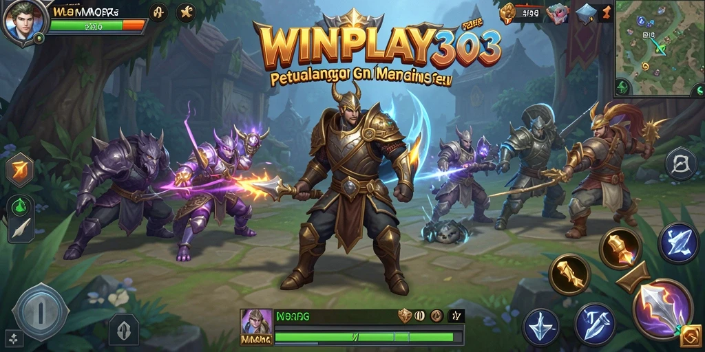 Gameplay seru dan menarik di dunia MMORPG WINPLAY303.