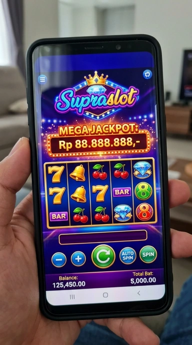 Proses pengunduhan aplikasi Supraslot yang cepat dan efisien.